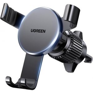 Support T&eacute;l&eacute;phone Voiture Gravit&eacute; Grille A&eacute;ration Porte Portable Automobile Ventilation Accroche Smartphone Auto Compatible Avec Iphone 17 Pro Max Air 16 15 14 Galaxy S25 S24 Pixel[PPJ00377] - Neuf