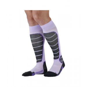 Chaussettes Monnet Ski Freeride Violette - Neuf