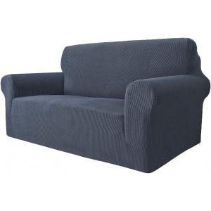 Ulteronixshop-GH1002-1, Housse de Canap&eacute; 2 Places R&eacute;glable, Housses de Canap&eacute; &Eacute;lastiques avec Accoudoirs, Prot&egrave;ge le Canap&eacute; des Taches des Enfants et des Poils d'Animaux, Lavable - Neuf