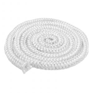 Joint de porte de cheminee, joint de poele, haute temperature, corde d'etancheite de cheminee 2 m - Neuf
