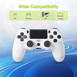 Manette De Jeu Sans Fil Pour Ps4 Avec Manette De Jeu De Connexion Usb &Agrave; Double Vibration - Neuf