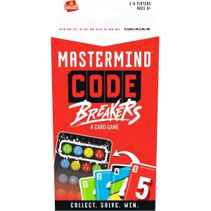 Eryi-- Mastermind¿ Code Breakers - Jeu De Cartes Pour Enfants Dès 8 Ans - Jeu De Société & Stratégie Famille - Déchiffrez Les 5 Codes Pour Gagner - 2 À 6 Joueurs - 3 Niveaux - Format Voyage - Neuf
