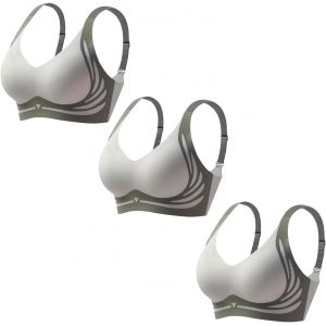 Soutien Gorge Sport Femme Super Rassembler Soutien-Gorge Doux Confortable Rassembler Soutien-Gorge Sans Fil Up Soutien-Gorge Ascenseur Soutien-Gorge Femmes Lingerie Quotidien Soutien - Neuf