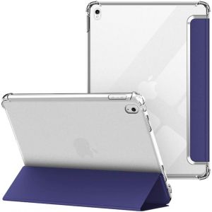 Kal-Coque Pour Ipad Air 3 2019, Pro 10,5 Pouces 2017, Étui Arrière Souple Et Transparent En Tpu, Housse De Protection Antichoc, Smart Shell Résistant Avec Veille/Réveil Automatique, Bleu Marine - Neuf