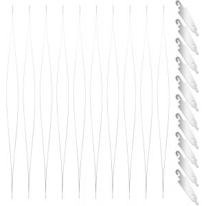 meimie-Lot De 20 Enfile-Aiguilles En Acier Inoxydable Pour Broderie,Point De Croix,Bricolage,Couture,Travaux Manuels - Neuf