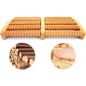 Masseur De Pieds En Bois. Appareil De Massage Des Pieds &iquest; Drainage Lymphatique & Solution De Relaxation Manuel &iquest; Th&eacute;rapie R&eacute;flexologie Plantaire/D&eacute;tente/Meilleure Circulation,Mdp69 - Neuf