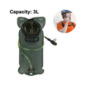 Poche &Agrave; Eau Anti-Fuite - R&eacute;servoir D'eau De Qualit&eacute; Militaire 2 L/3 L Pour Sports De Plein Air, Sans Bpa, Facile &Agrave; Remplir Et &Agrave; Nettoyer, Design Ergonomique - Neuf