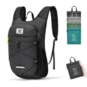 nzqaf-Sac à dos Pliable Léger 10L, Sac à dos Randonnée Petit Sac a Dos Homme Femme pour Voyage Loisir Velo Sport - Neuf