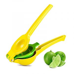 2 En 1 En Métal Lime Squeezer - Extraction Maximale Extracteur De Jus Manuel - Neuf