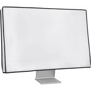 Housse &eacute;cran Ordinateur Compatible avec 31-32"" Moniteur - Housse Protection d'&eacute;cran PC - Blanc - Neuf