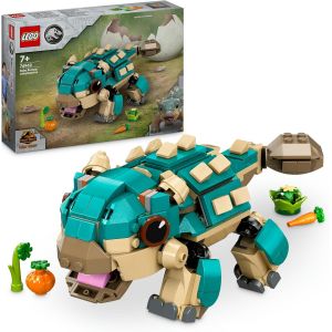 KALANKA-Jurassic World Bébé Bumpy, l¿ankylosaure - Un Dinosaure pour Les Fans de La Colo du Crétacé et Les Enfants dès 7 Ans - Jouet de Construction sur Le Thème des Dinosaures et de l¿Aventure 76962 - Neuf