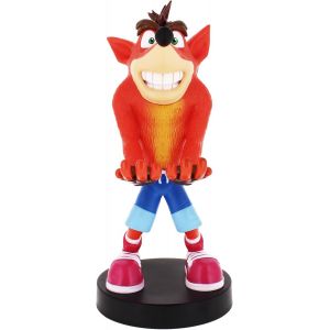 Sansh-Figurine Gaming Crash Bandicoot N. Sane Trilogy - Accessoire Support Pour Manette Ou Smartphone - Câble Usb Inclus - 20 Cm - Neuf