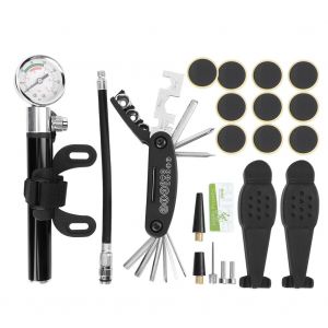 Kit D'outils Multifonctions De Reparation De Velo De Montagne 22 Pieces/Ensemble 22 En 1 Avec Sac De Voyage - Neuf