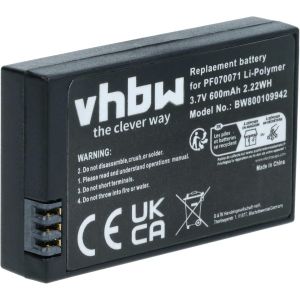 Batterie Compatible Avec Parrot Jumping Race Tuk-Tuk,Mambo,Swing Drone (600mah,3,7v,Li-Polymère)-Générique - Neuf