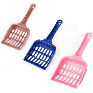 Shiliu-3 Pièces Pelle À Litière Pour Chat Pelle À Sable En Plastique Pour Animaux De Compagnie Chien Pooper Scooper Pour Nettoyer L[ - Neuf