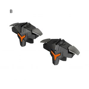 G&acirc;chette De Jeu Mobile Avec &Eacute;clairage Rvb, Retour De Vibration Et Vitesse De Tir Personnalisable - Neuf