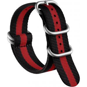 Bracelets De Montre Nato Bracelet Nylon G10 Premium Balistique Bracelet De Remplacement Multicolore Avec Bracelet Hommes Femmes 18mm 20mm 22mm 24mm - Neuf