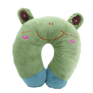 Oreiller De Soutien Pour La Tete Et Le Cou Pour Bebe, En Forme De U, Ideal Pour L'allaitement Et Les Voyages - Neuf