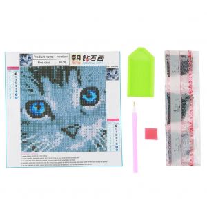 bricolage fait &agrave; la main strass broderie peinture point de croix kit artisanat d&eacute;cor mural (8028 cat) - Neuf