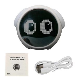 Pour La Maison Veilleuse Led Réveil Pour Enfant À Commande Vocale,A - Neuf