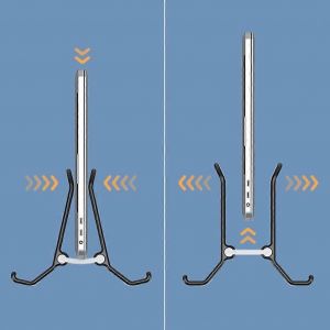 Support vertical pour ordinateur portable,station d'accueil pour ordinateur portable,gain de place,rose - Neuf