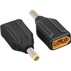 Connecteur Xt60 Vers Dc5525, Connecteur Xt60 M&acirc;le Vers M&acirc;le Dc5525 Sans Adaptateur De Fil Pour Voiture Rc, Drone Fpv, Batterie Lipo, Etc. (2 Pi&egrave;ces)-Marque G&eacute;n&eacute;rale - Neuf