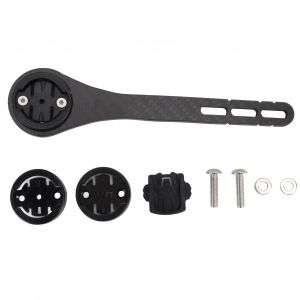Support D'ordinateur De Velo Avant En Fibre De Carbone Pour Guidon De Velo, Compatible Avec Garmin, Wahoo Et Bryton - Neuf