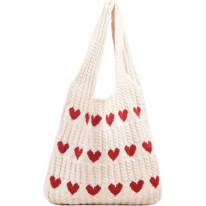 Sac Bandouli&egrave;re Femme Sac De Plage Sac Cabas Sac en Crochet All pour Plage,Voyage,Shopping,Salle Sport - Neuf