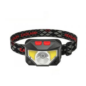 Lampe Frontale Led Avec D&eacute;tecteur De Mouvement, Rechargeable, 350 Lumens, 8 Modes, R&eacute;glable, R&eacute;sistante &Agrave; L'eau, Chargement Usb - Neuf