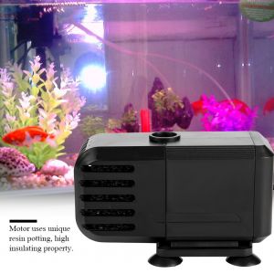 Hjlian Pompe De Filtration Submersible Pour Aquarium, Alimentation Multifonctionnelle Et Silencieuse, Prise Americaine 100-120 V - Neuf