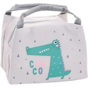 Mignon Thermique Lunch Bag Femmes Boîte À Lunch Étanche Sac Isolé Fermeture Éclair Sac Fourre-Tout - Neuf