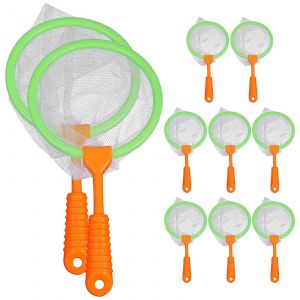Filets de p&ecirc;che pour enfants, jouet &eacute;ducatif pour attraper des papillons, couleurs assorties, 10 pi&egrave;ces - Neuf