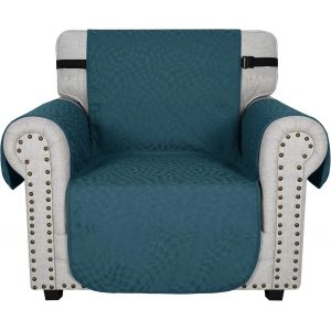 Uaa-Housse De Coussin De Canapé En Velours De Luxe Très Élastique, Super Douce, Épaisse (1 Place, Gris) - Neuf