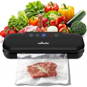 Machine à Sous Vide Alimentaire,Appareil de Mise Sous Vide Alimentaire,Système Automatique de Sous Vide,Inclus 10 Pcs Sac Sous Vide Alimentaire,pour Aliments,Viandes,Légumes,Fruits - Neuf