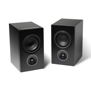 Enceintes amplifi&eacute;es sans fil avec Streaming BluOS int&eacute;gr&eacute; PSB Speakers Alpha iQ Black - Neuf