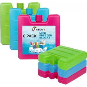 Checarzhn--No1-Mini Blocs De Congélation, Durables Et Réutilisables, Pour Glacière Pour Garder Les Boissons, Les Aliments, Les Boîtes À Déjeuner Au Frais - Neuf