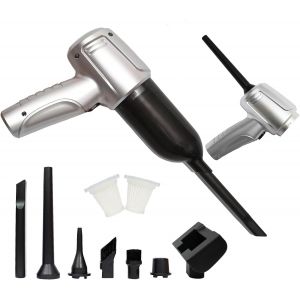 3 En 1 Aspirateur À Main 18000 Pa Aspirateur Voiture Moteur Sans Balaisortable Mini Aspirateur Voiture Puissant Sans Fil, Cuisine, Maison, Poils D'Animaux - Neuf