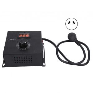XYONG Regulateur de tension electrique a thyristor, haute puissance, regulation de vitesse de gradation avec interrupteur a bouton (prise AU 220 V) - Neuf