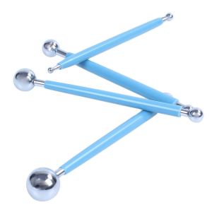 M&eacute;tal Boule Stylet Argile C&eacute;ramique Poterie Sculpture Modeling Tool Set - Neuf