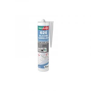 Mastic silicone PAREXLANKO 626 Silicone Carreleur - Gris Moyen - 300 mL - L626GRIMO300 - Neuf