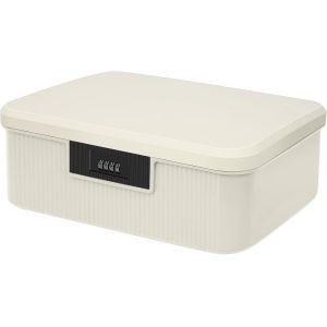Yemaesre-Boîte À Médicaments Verrouillable À 2 Couches En Abs - 34 X 29 X 12 Cm - Idéal Pour Les Téléphones Portables, Les Bonbons, Les Collations, Les Coffre-Fort Personnel - Neuf