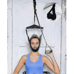 Dispositif De Traction Cervicale R&eacute;glable Pour Le Soulagement Des Douleurs Cervicales,Civi&egrave;re Cervicale Portable &Agrave; Domicile Avec Sac De Transport - Neuf