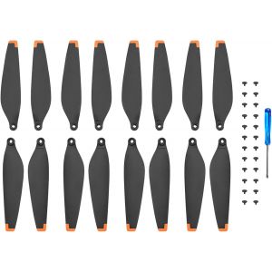 Sansh-16pcs Hélices Pour Dji Mini 3 Pro, Accessoire Pour Drone, Vol Silencieux, Hélices Remplaçables Pour Drones, Lame D'hélice À Faible Bruit Avec Tournevis Et 24 Vis,(Noir Orange)-Trahoo - Neuf