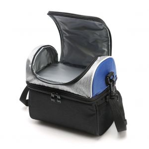 HJLIAN Sac a lunch isotherme portable de 6,7 L pour l'ecole, le bureau, le pique-nique (bleu) - Neuf