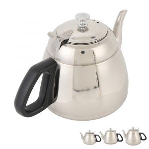 Bouilloire à eau en acier inoxydable, grande capacité, avec filtre et outils pour le thé chaud-2,0 L/2000 ml - Neuf