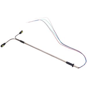 2Led 1 :100 &Eacute;chelle R&eacute;verb&egrave;re Paysage Mini Lampadaire Pour Sable Table Mod&egrave;le Lampadaire Pour Train Railwa - Neuf