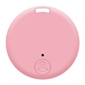 Mini Traqueur Gps Bluetooth,Porte-Clés,Dispositif De Suivi De Collier De Portefeuille,Anti-Perte,Recherche De Clé- Rose-B22009 - Neuf