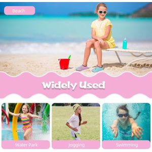 Chaussures Aquatiques Enfant, Chaussures De Plage Chaussures D'eau S&eacute;chage Rapide Antid&eacute;rapant Pieds Nus Pour Piscine Surf Sport Yoga - Neuf