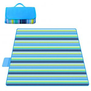 Grande Couverture De Pique-Nique Pliable Et Impermeable, Tapis De Plage Durable Pour Le Camping, La Randonnee, La Plage Et Les Voyages - Neuf