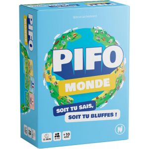 Sansh-Pifo Monde ¿ Jeu De Bluff Autour Des Pays Du Monde ¿ Comparez 152 Pays À Travers 6 Catégories ¿ Sois Tu Sais ¿ Sois Tu Bluffes - En Famille Ou Entre Amis De 2 À 12 Joueurs - A Partir De 10 Ans - Neuf